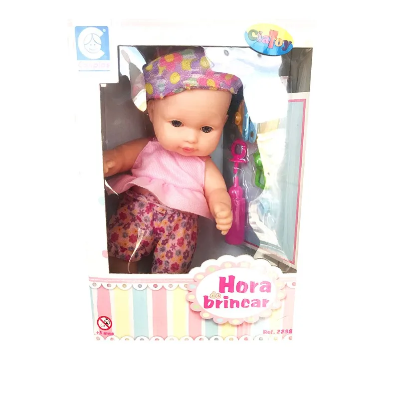 Boneca Hora de Brincar - Acessorios para comida - Chapeu Roxo - 2238 COTIPLAS