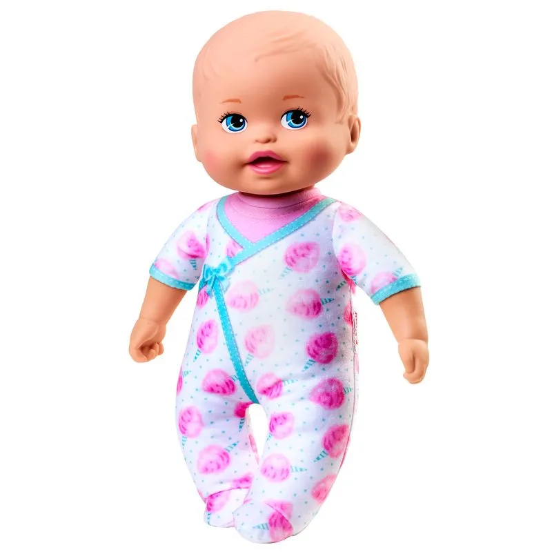 Little Mommy Meu Primeiro Abraco - Macacao Branco e Rosa MATTEL