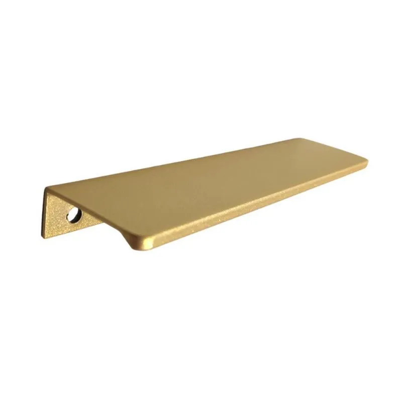 04 Puxador Móveis Alternativa 8015 Alumínio 128mm Dourado