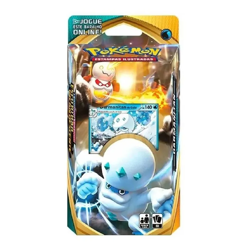 Starter Deck Pokemon Espada e Escudo 3 - Escuridao Incandescente - Darmanitan de Galar COPAG DA AMAZONIA