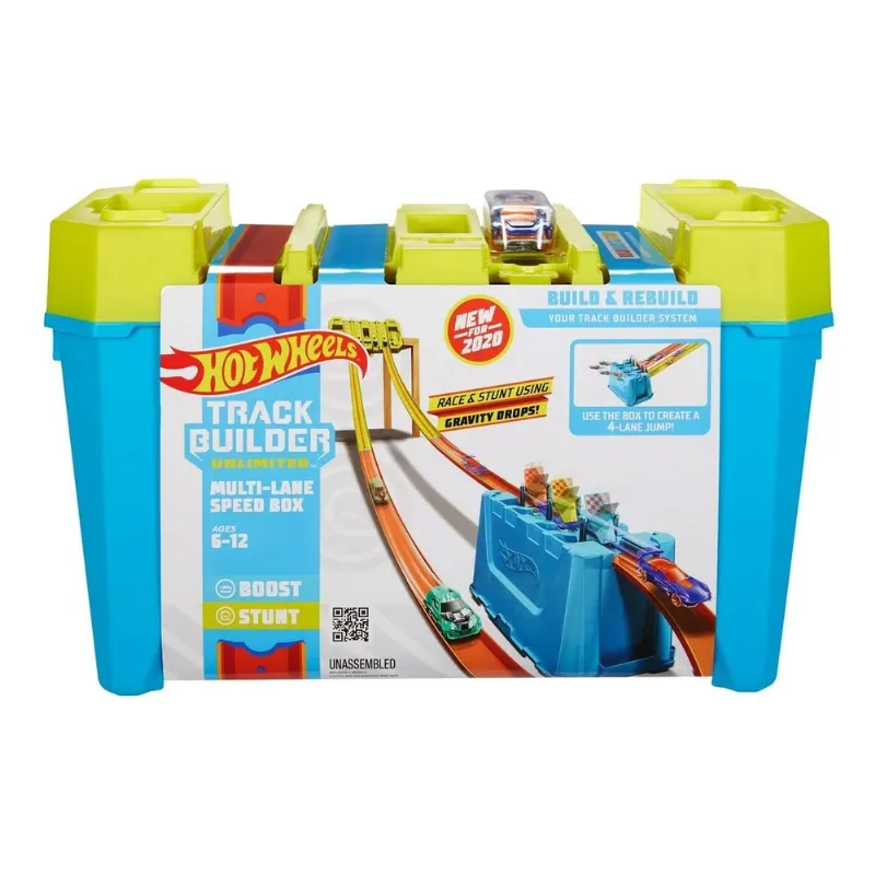 Hw Track Builder Unlimited Caixa De Velocidade - Amarelo MATTEL