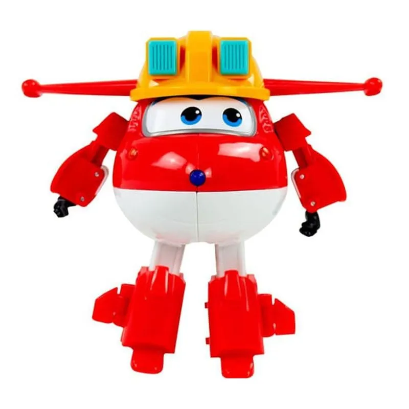 Boneco - Super Wings Change Up - Build-It Buddies Transforming Build-it Jett START