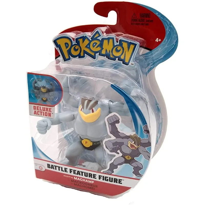 Pokemon Figuras de Acao Sortidas - Wave 6 e Wave 7 - Machamp SUNNY BRINQUEDOS