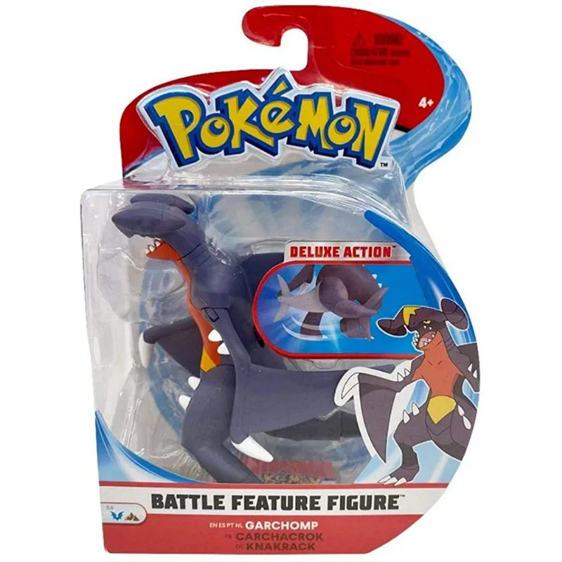 Pokemon Figuras de Acao Sortidas - Wave 6 e Wave 7 - Garchomp SUNNY BRINQUEDOS