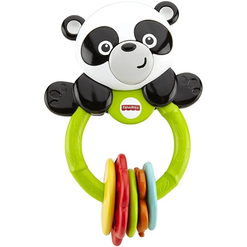 Mordedor de Chocalho - Urso Panda Divertido MATTEL