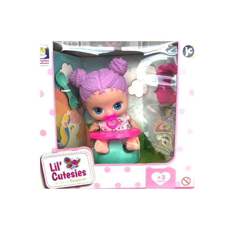 Boneca Lil Cutesies Cadeirinha COTIPLAS