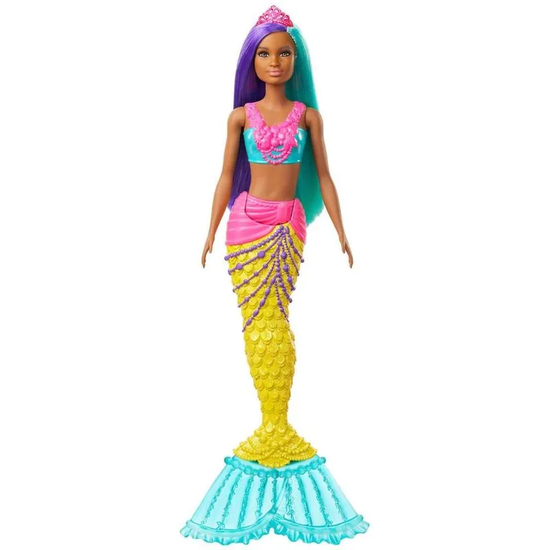 Boneca - Barbie Dreamtopia - Sereia Cauda Amarela MATTEL