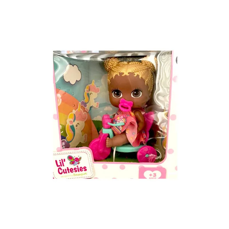 Boneca Lil Cutesies Triciclo COTIPLAS