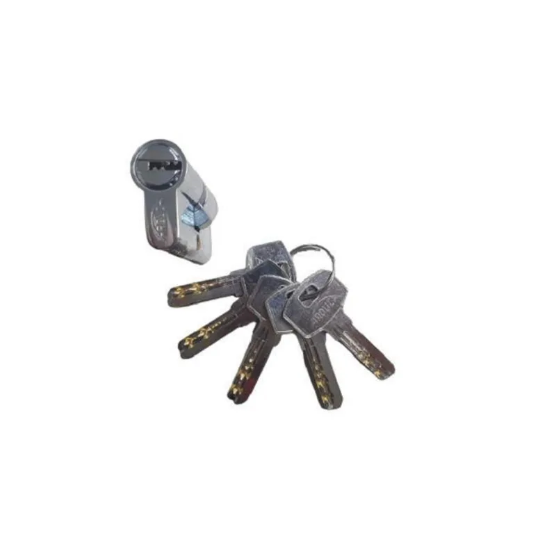 Fechadura Rolete Alta Segurança 4410 Escovado Cilindro 12 Cm