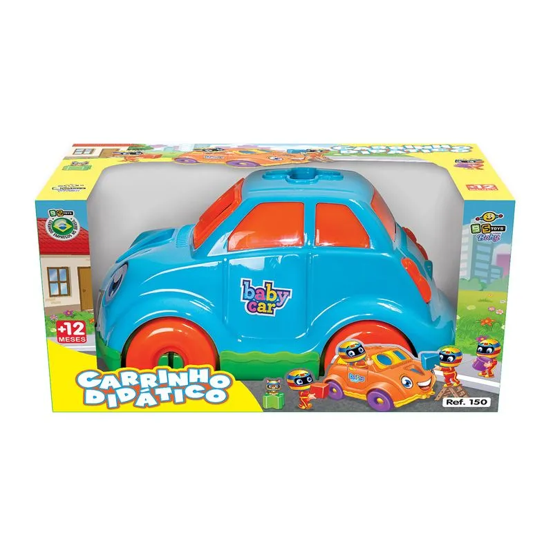 Carrinho Didatico Mambo Baby - Azul BSTOYS