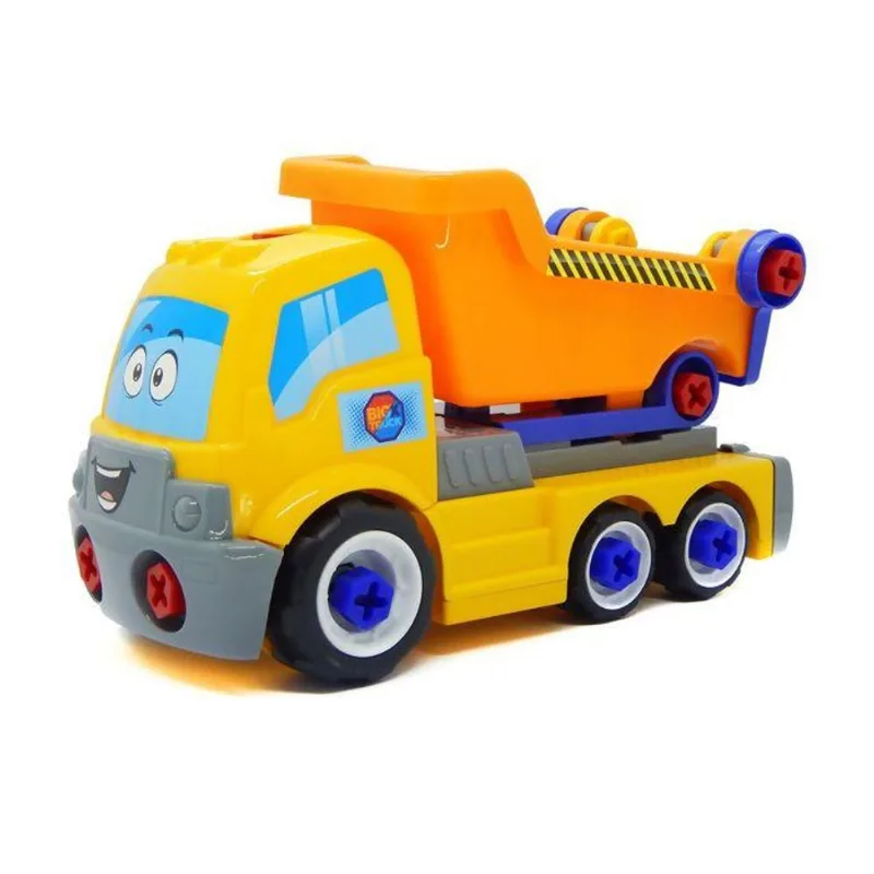 Caminhao Basculante - Big X Truck - Amarelo HOMEPLAY