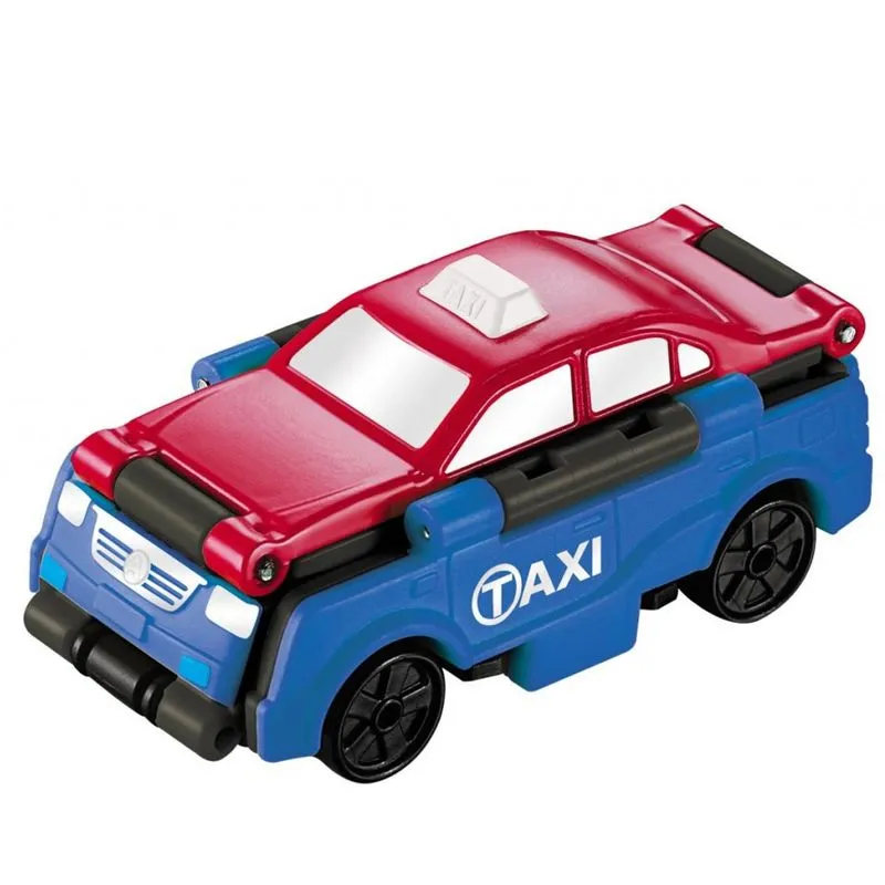 Flip Cars - Carrinho Transformavel -Azul ou Preto MULTIKIDS