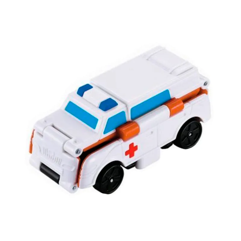 Flip Cars - Carrinho Transformavel -Branco ou Laranja MULTIKIDS