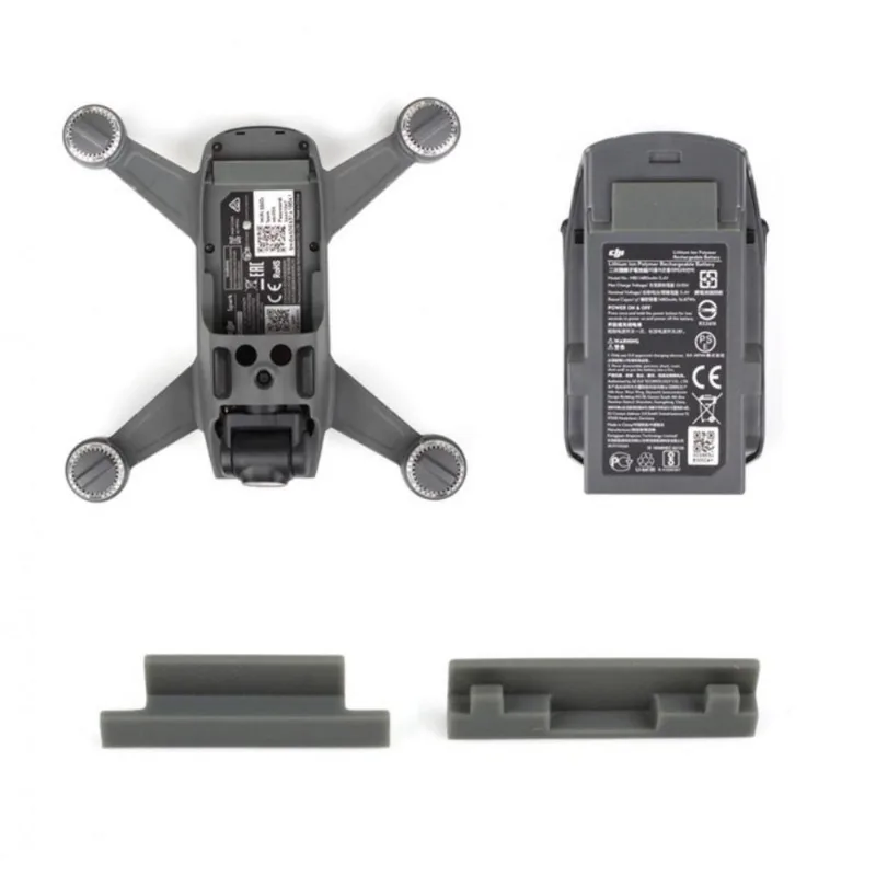 Conjunto de Capas Protetoras dos Conectores Bateria e Drone Dji Spark