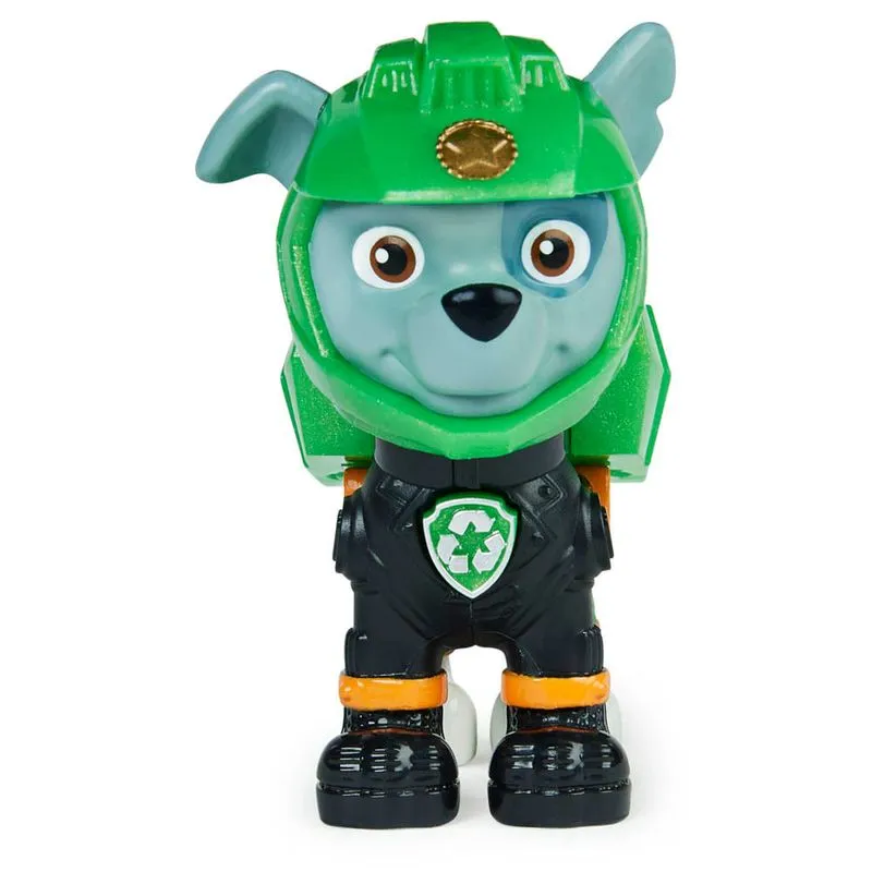 Mini Figuras - Patrulha Canina - Hero Pups Moto - Rocky SUNNY BRINQUEDOS