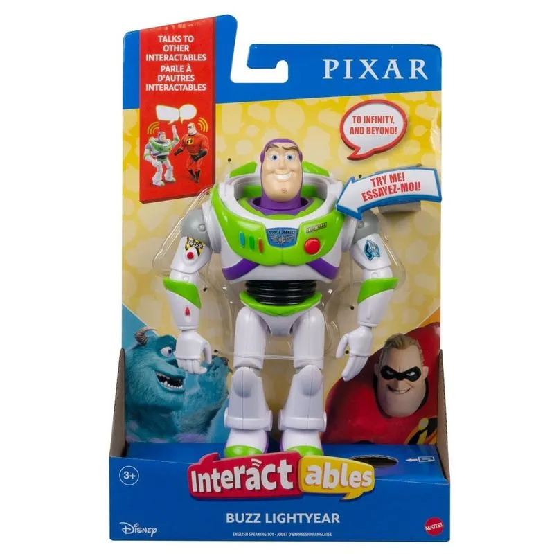 Boneco Interativo - Disney Pixar - Toy Story - Buzz Lightyear MATTEL