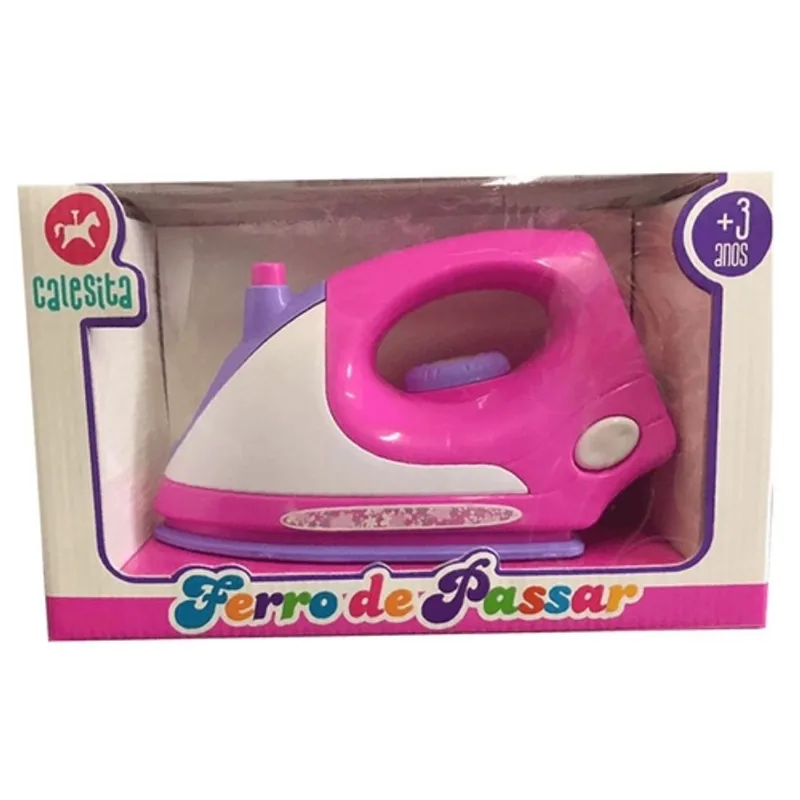 Ferro de Passar Rosa - TA TE TI INDUSTRIA E