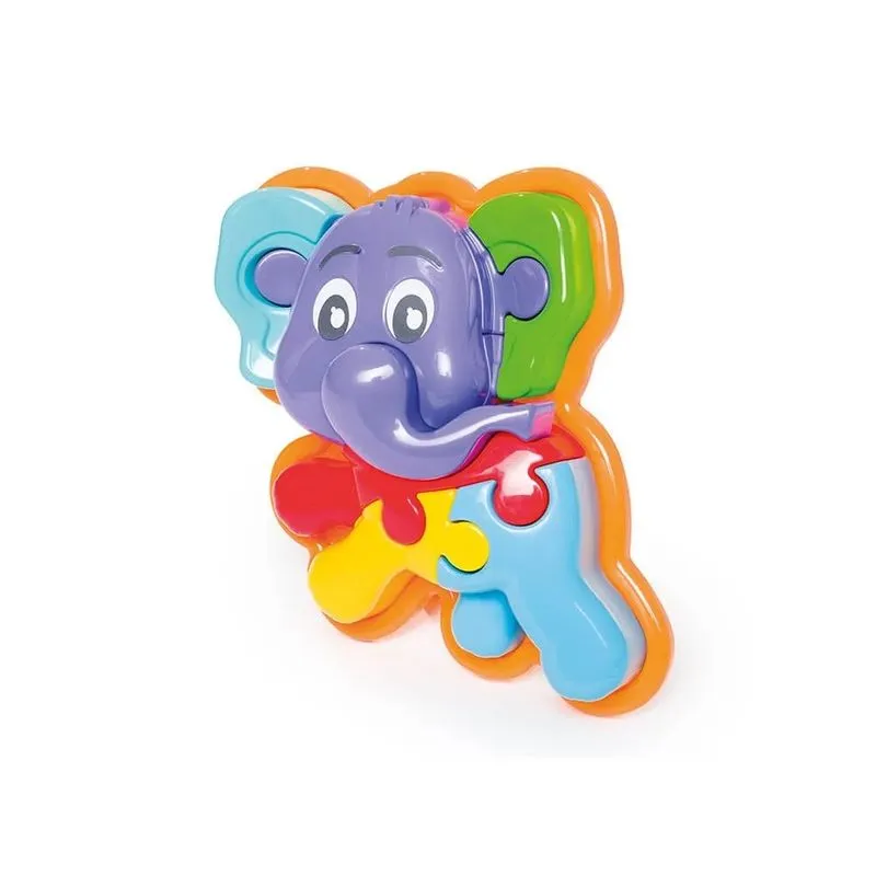 Puzzle - Elefante 3D Animal - Roxo TA TE TI INDUSTRIA E
