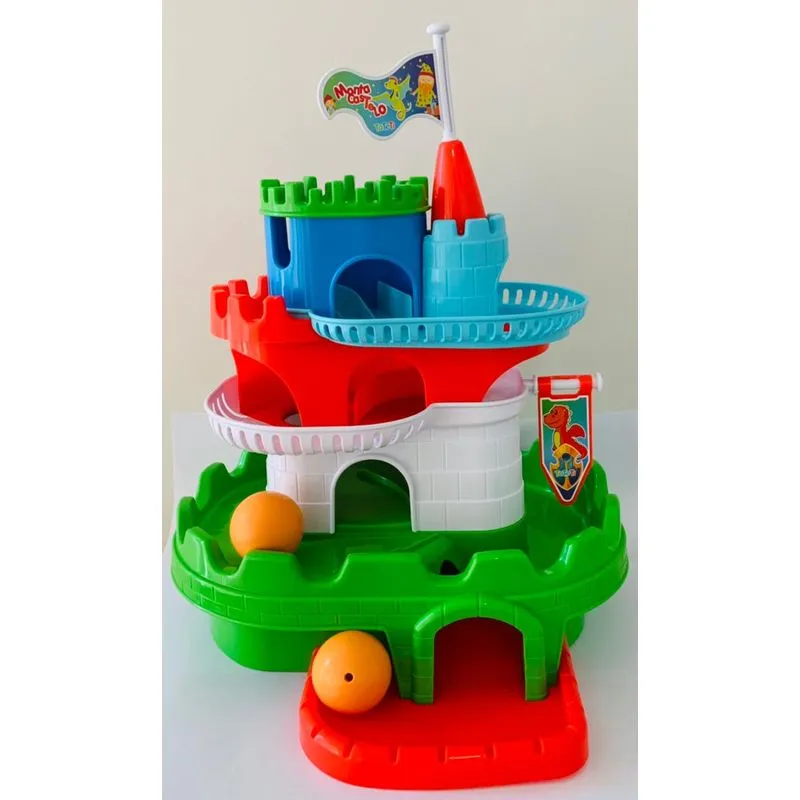 Monta Castelo Brinquedo Educativo - Verde TA TE TI INDUSTRIA E