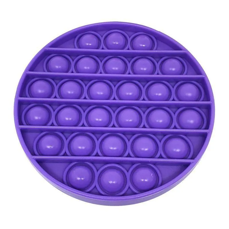 Pop-it - Brinquedo Infantil Aperta Pop Classico - Circulo Roxo - 44043 TOYNG