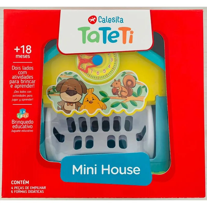 MINI HOUSE - AMARELO TA TE TI INDUSTRIA E