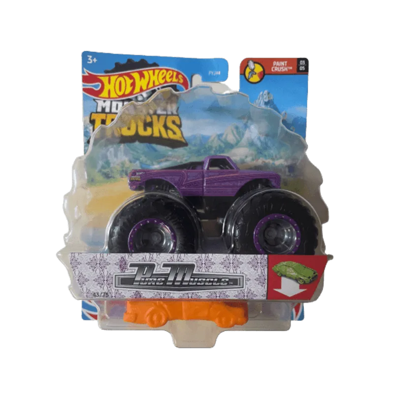 Hot Wheels - 1:64 - Pure Muscle - Paint Crush MATTEL