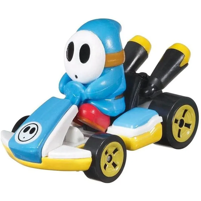 Hot Wheels - Light-Blue Shy Guy - Standard Kart - Mario Kart MATTEL