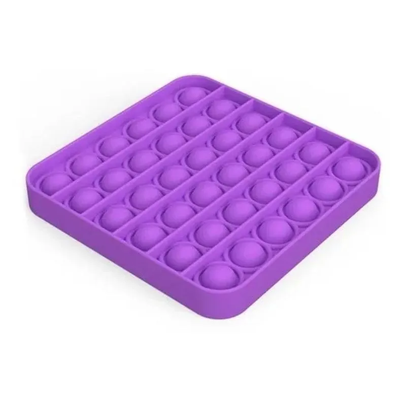 Pop-it - Brinquedo Infantil Pop Fun - Quadrado Roxo TERRACO