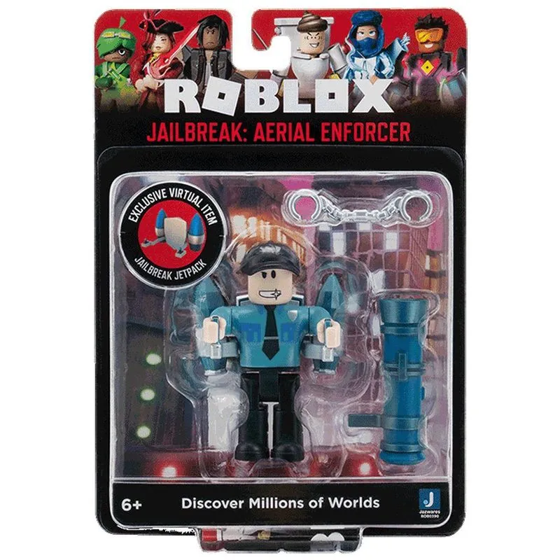 Mini Figura Articulada - Roblox - Jailbreak: Aerial Enforcer SUNNY BRINQUEDOS