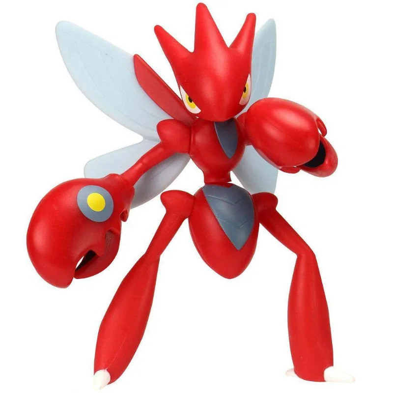 Pokemon Figuras de Acao Sortidas - Batlle Feature Figure - Cizayox de Scherox SUNNY BRINQUEDOS
