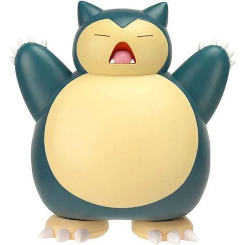 Pokemon Figuras de Acao Sortidas - Batlle Feature Figure - Snorlax SUNNY BRINQUEDOS