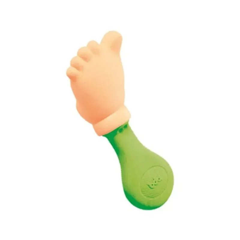 Mordedor para Bebe com Chocalho Pezinho Colors - Verde TOYSTER