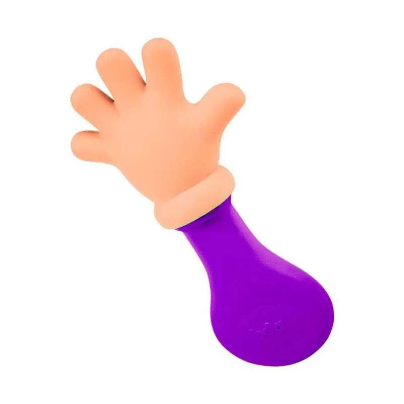 Mordedor e Chocalho Maozinha Colors - 2287 - Roxo TOYSTER