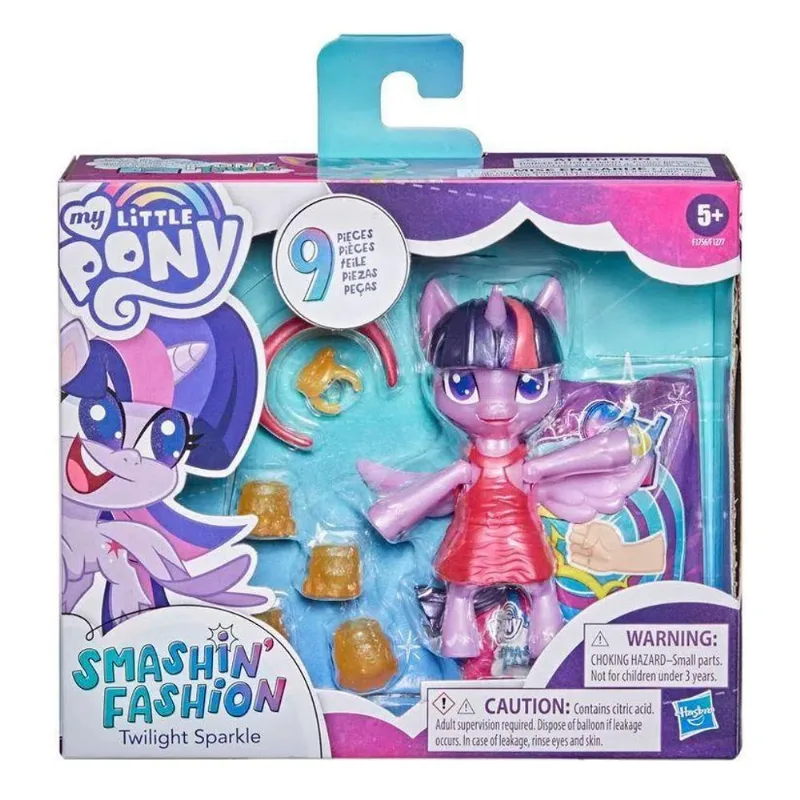 Boneca My Little Pony Twilight Sparkle - Vestido Rosa - F1277 HASBRO