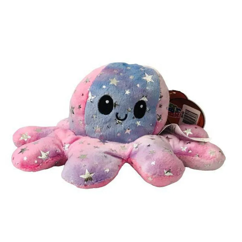 Pelucia Polvo do Humor Reversivel Tie Dye - Rosa Escuro - R3185 BBR