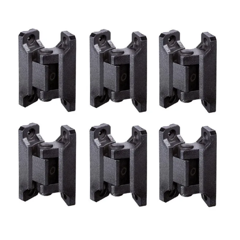 Dobradiça Plástica - 73mm Altura, 50mm Largura