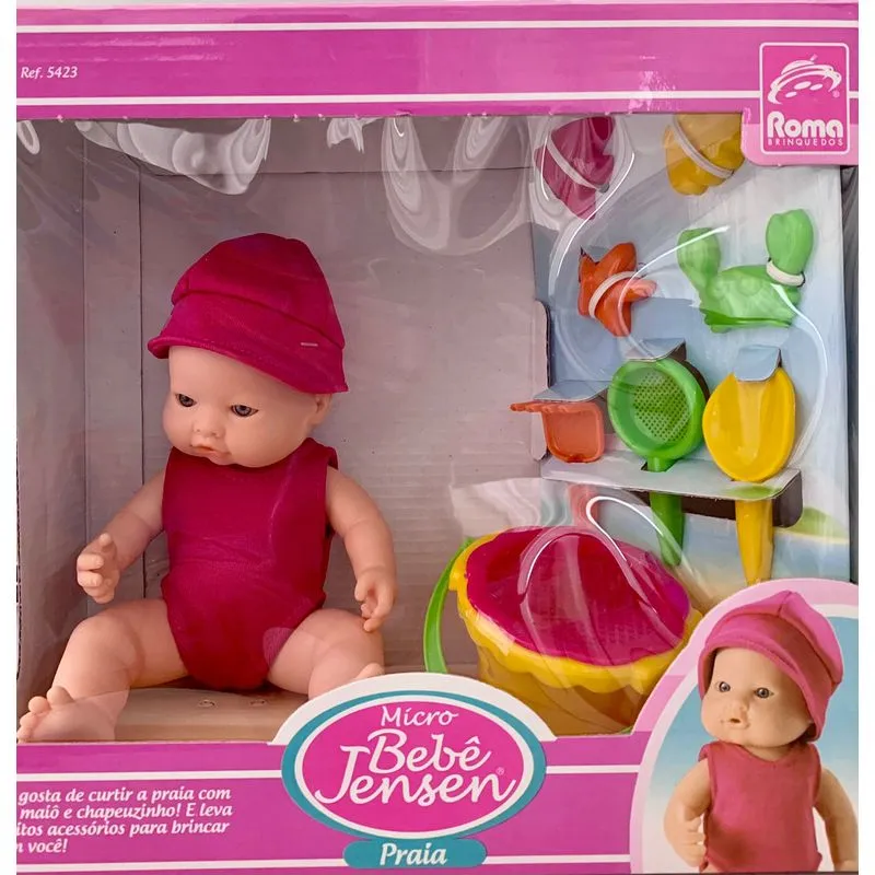 Micro Bebe Jensen Praia 5423 - Amarelo ROMA JENSEN