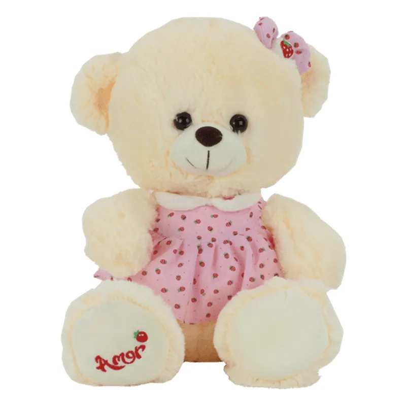 Urso de Pelucia - R3077 - Rosa BBR
