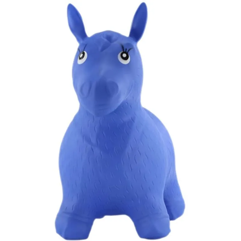 Cavalinho Pula Pula Upa Upa Inflavel Vinil - Azul - R3044 BBR