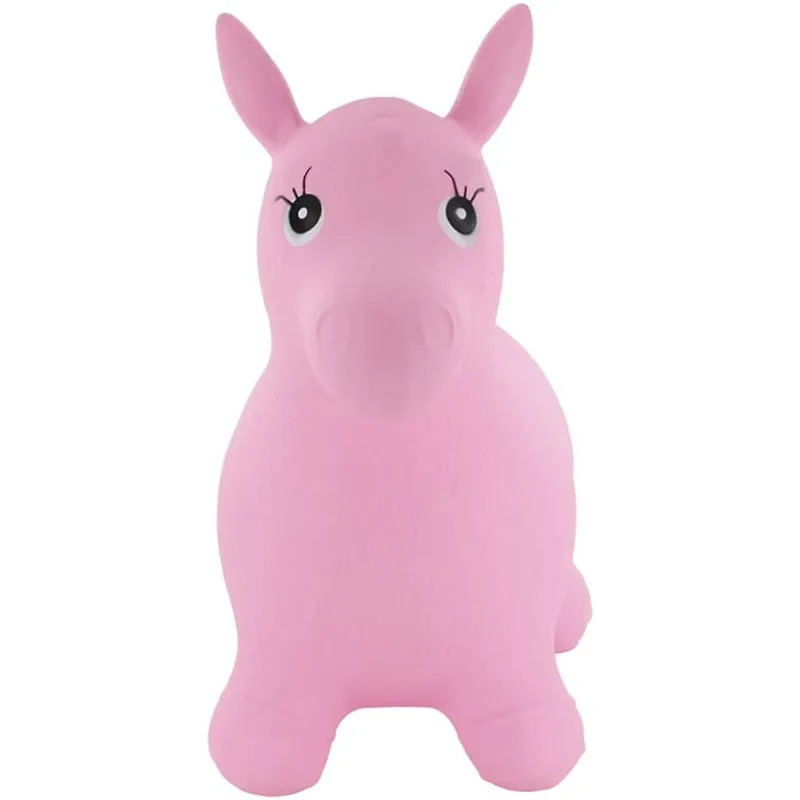 Cavalinho Pula Pula Upa Upa Inflavel Vinil - Rosa - R3044 BBR