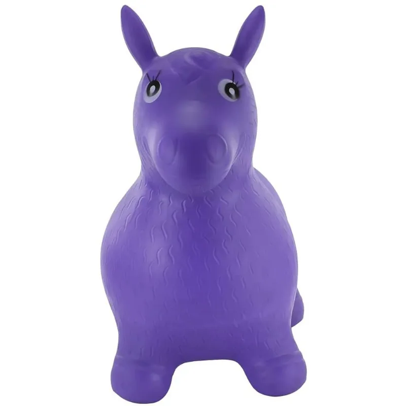 Cavalinho Pula Pula Upa Upa Inflavel Vinil - Roxo - R3044 BBR