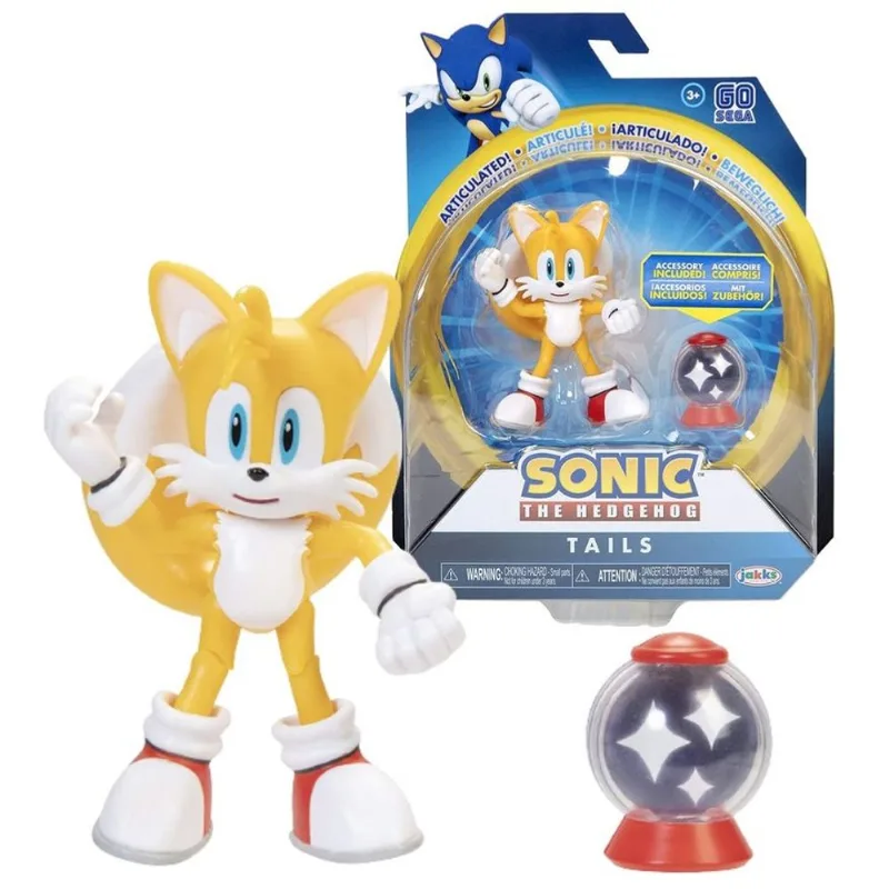 Boneco Sonic Figura de Acao - Tails - The Hedgehog Game - F0066-2 START