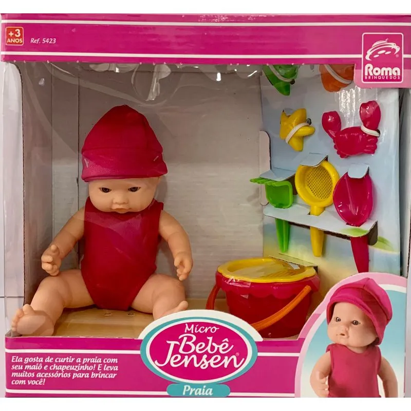 Micro Bebe Jensen Praia 5423 - Rosa ROMA JENSEN