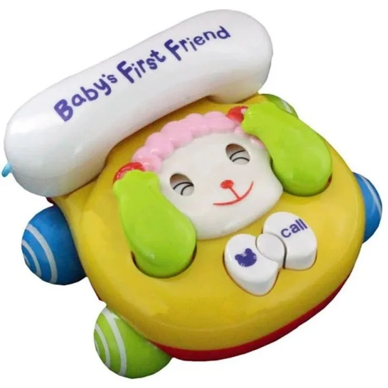 Telefone Sonoro Musical Bebe Infantil - Ovelha - R2999 BBR