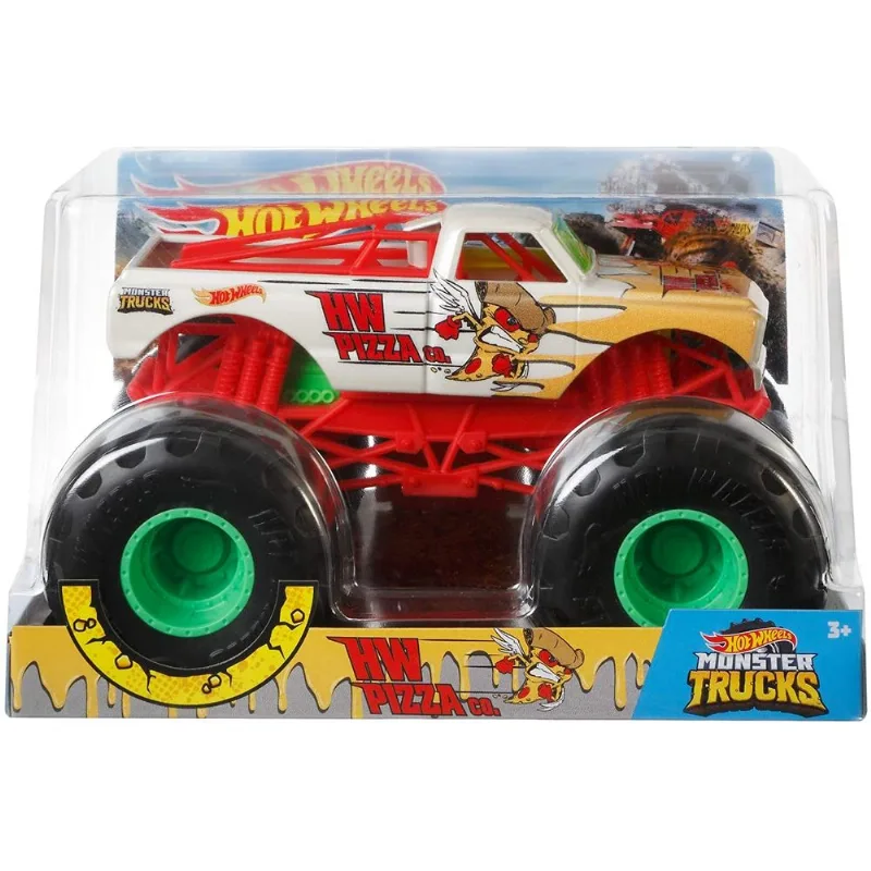 Hot Wheels Monster Trucks - HW Pizza co MATTEL Hot Wheels Monster Trucks - HW Pizza co. MATTEL