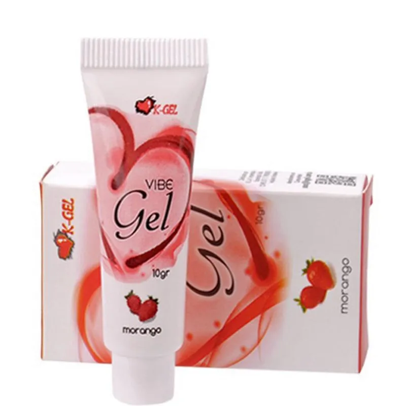 Vibe Spray Óleo para Massagem Corporal Sabor Morango 10g K-gel