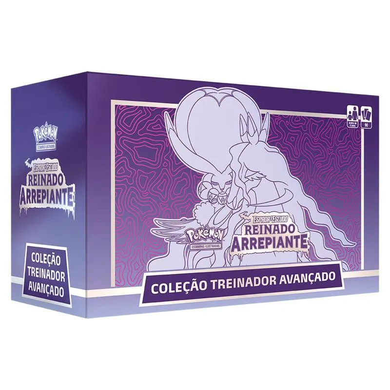 Pokemon Colecao Treinador Avancado - Reinado Arrepiante - Cavaleiro Espectral COPAG DA AMAZONIA