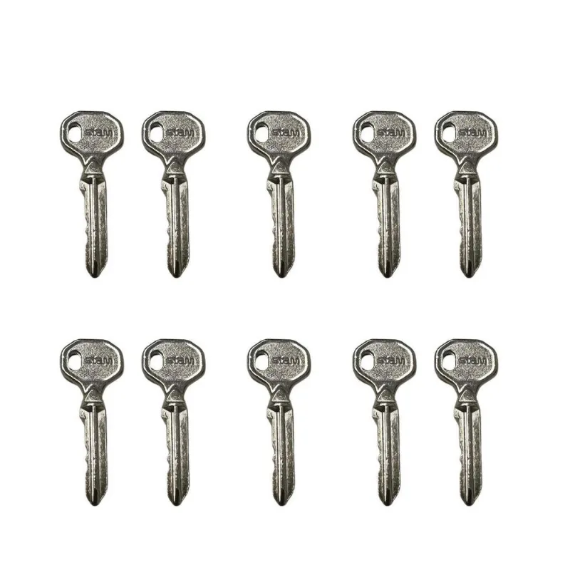 Kit 10 Chaves Tetra Stam Virgem - Modelo 1201