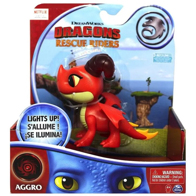 Figuras Dragons Rescue Riders - Aggro SUNNY BRINQUEDOS
