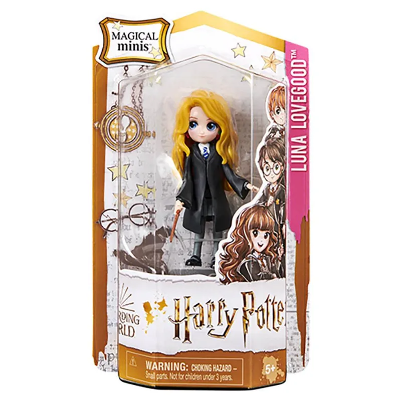 Mini Boneco - Harry Potter - Wizarding World - Luna Lovegood - Amuletos Magicos SUNNY BRINQUEDOS